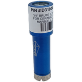 BRUTE S-23 Thinwall Core Bits, Wet Only