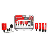 9 Pc Carbide General Purpose Hole Saw Set