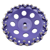 7" x 5/8-11", CWVP-7PTH, Premium Purple Cup Wheel
