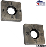 Carbide Scraping Mounting Blocks and Chips: Redi Lock® Style - Diamond Blade Supply