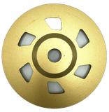 7" X 7/8-5/8 6 SEG 18 GRIT SOFT BOND TORNADO DIAMOND CUP WHEEL - Diamond Blade Supply