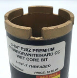 2-1/4" Premium Stone/Hard Concrete Wet Core Bit - Diamond Blade Supply