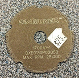 2" Inch Metal Cutting Diamond X Blade Cut-Off Wheel - Type 1 for Angle Grinders - Diamond Blade Supply