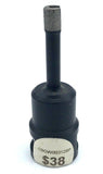 5/16" WET STONE CORE BIT - Diamond Blade Supply