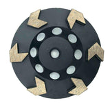 5" X 5/8-11  ARROW DIAMOND CUP WHEEL THREADED - Diamond Blade Supply