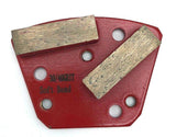 30/40G SOFT BOND DOUBLE-SEG FLOOR GRINDING SHOE/TRAPEZOID - Diamond Blade Supply