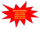 (Bulk Pack) 7" Premium Red Teardrop 18/20-Grit Super Aggressor™ Cup Grinding Wheel for Concrete - Diamond Blade Supply