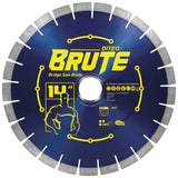 S-52X 14"X.125" X 60MM-50MM GRANITE/STONE BRIDGESAW BLADE D61111 - Diamond Blade Supply