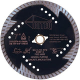 B22 Firehawk III Diteq Granite/Stone/Hard Masonry Diamond Blade