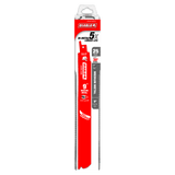9 in. Bi-Metal Recip Blade for Medium Metal Cutting (3/32 in. to 5/16 in.) (25-Pack)